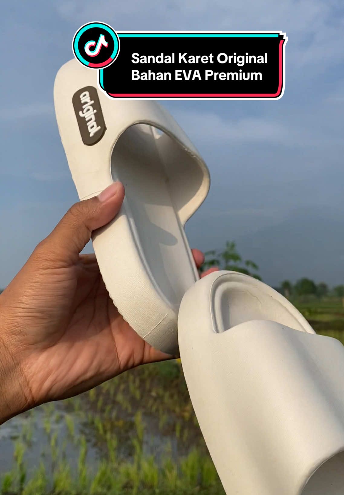 Sandal Karet Bahan EVA Premium Asli Sandal Slop #sandal #sandalwanita #sandalkaret #sandalslop #sandaleva 