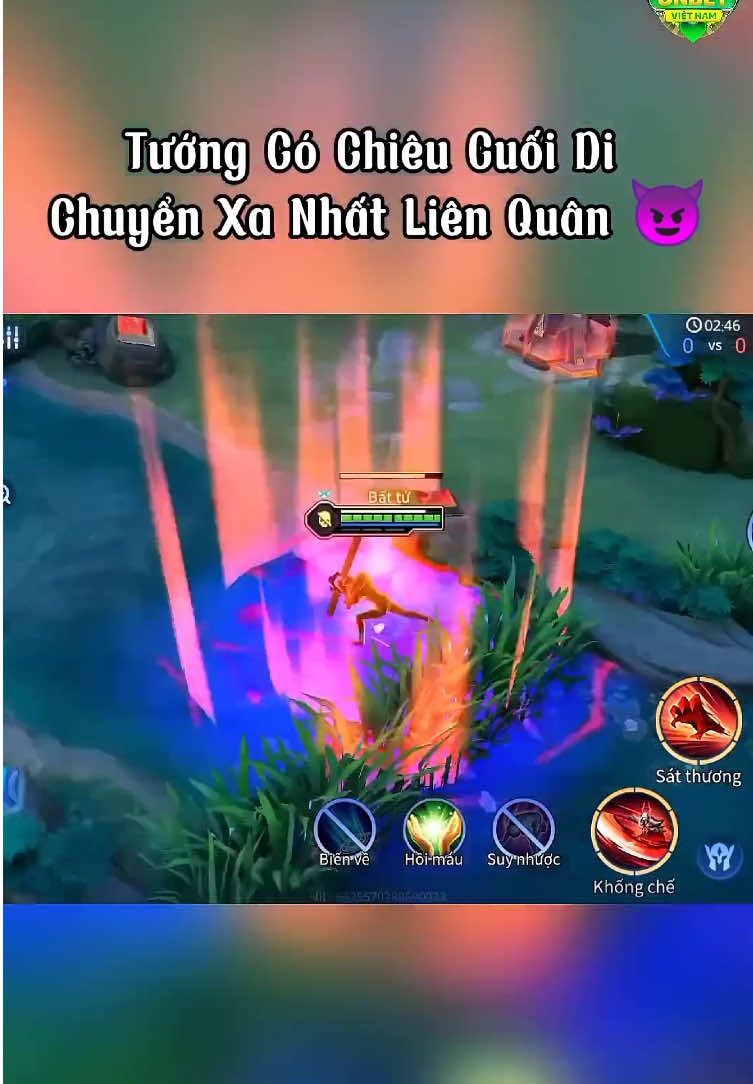 Tướng có until di chuyển xa nhất #nobitaaov #GamingOnTikTok #creatorcampmobilelegend #lienquanmobile #lienquan 