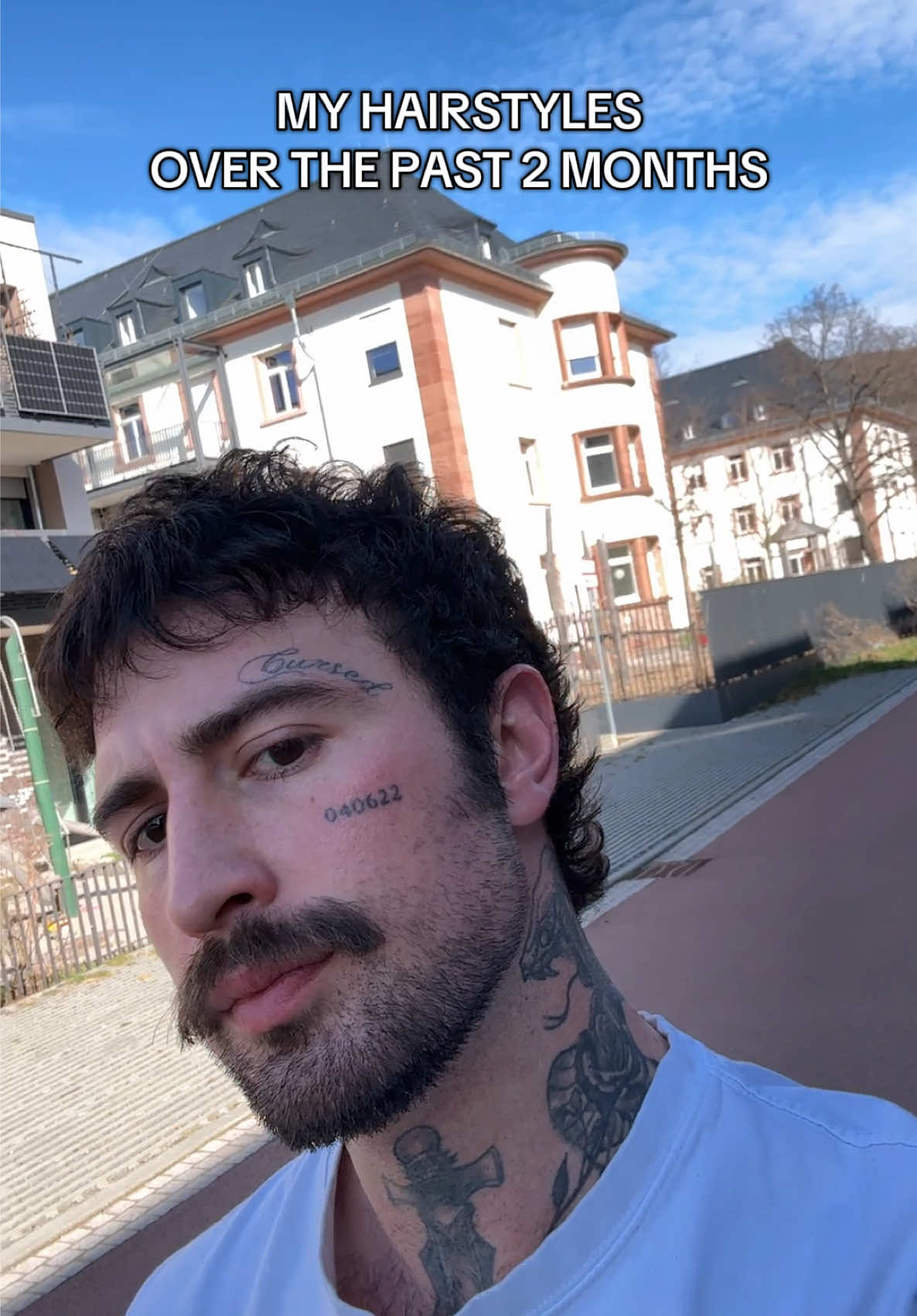 What hairstyle is next?🧐 #hairstyle #menshair #hairinspo #modcut #mullethaircut #mullet #moustache #baldhead 