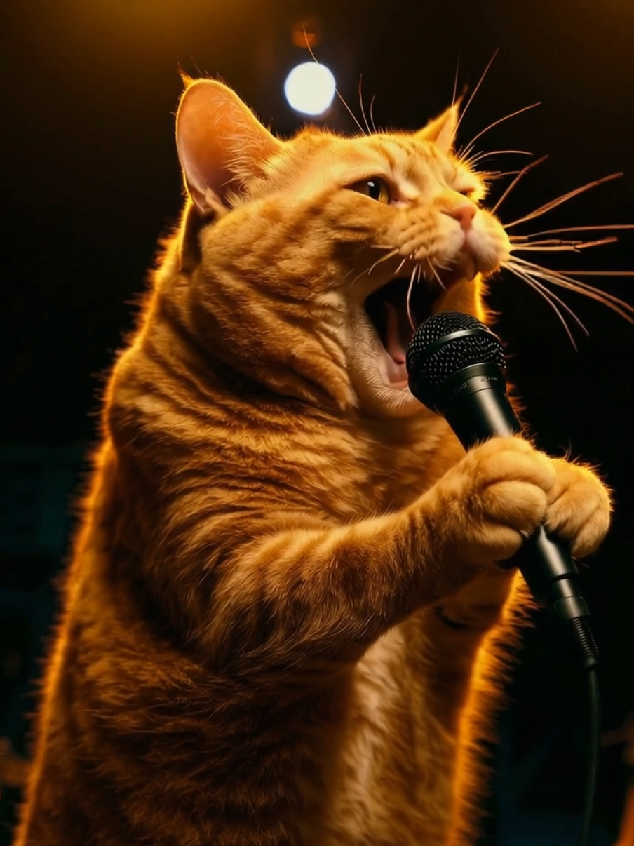 😸🎤 #cat #ai 