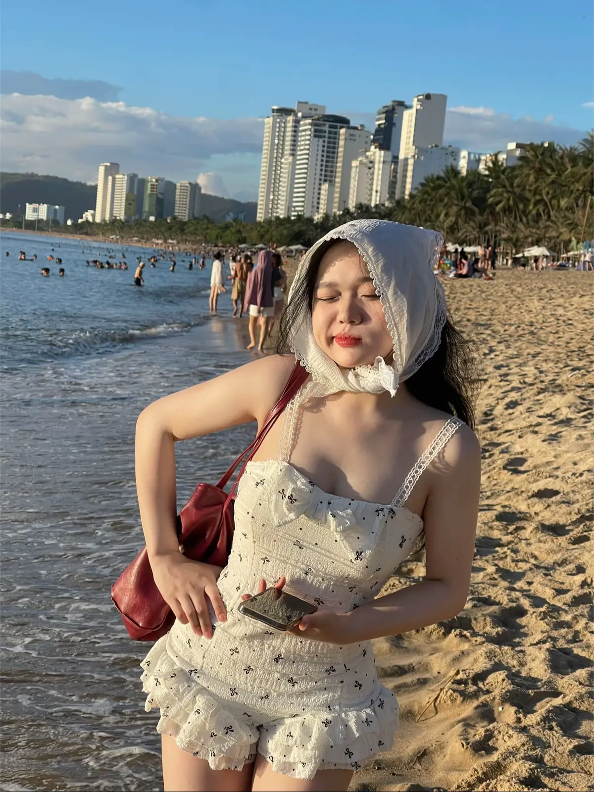 “Ocean” #ocean #trieuvireal🤓 #outfitcheck #biennhatrang #GD 