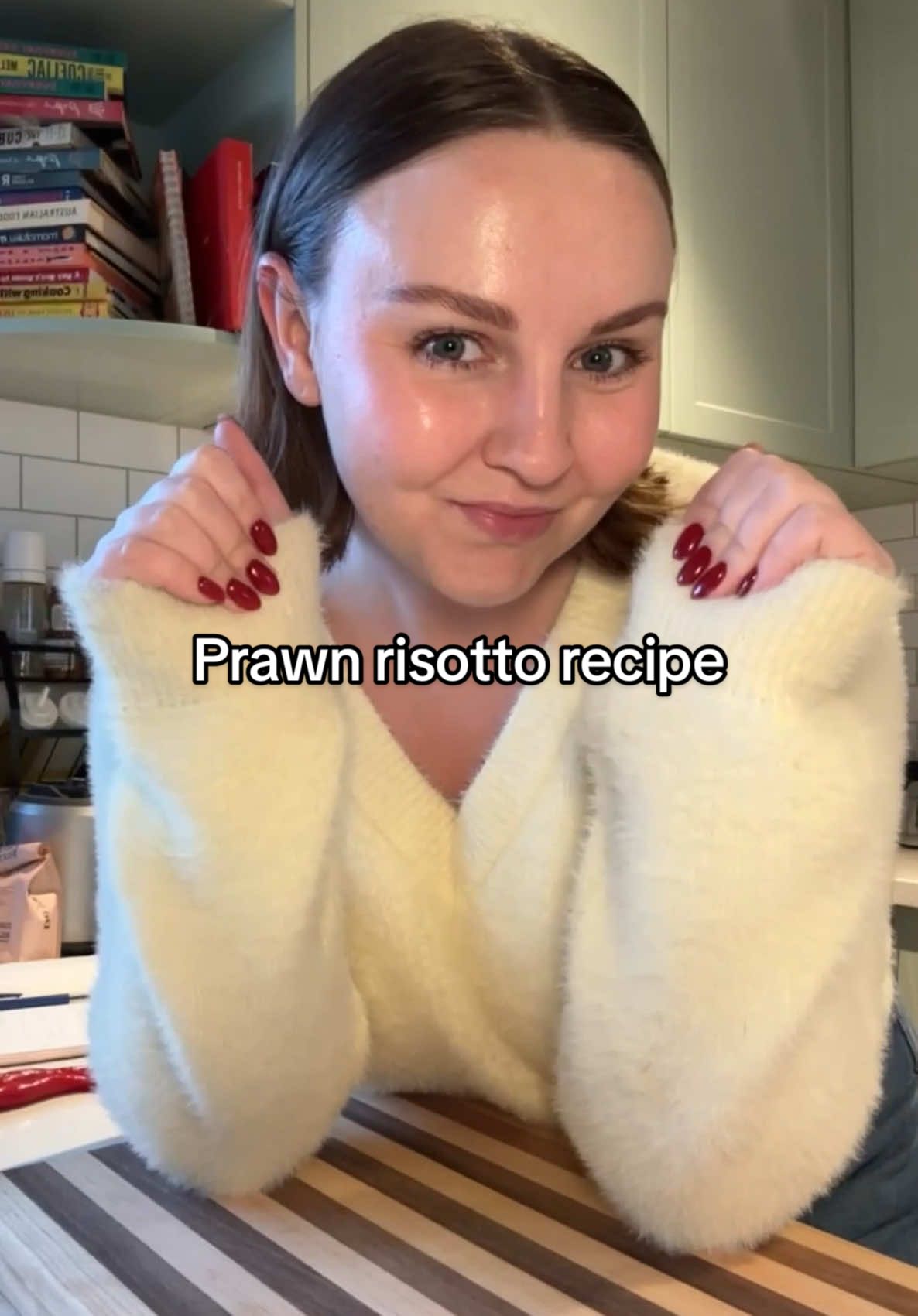 My Masterchef recipe!! This is a must try I promise xx #prawnrisotto #Recipe 