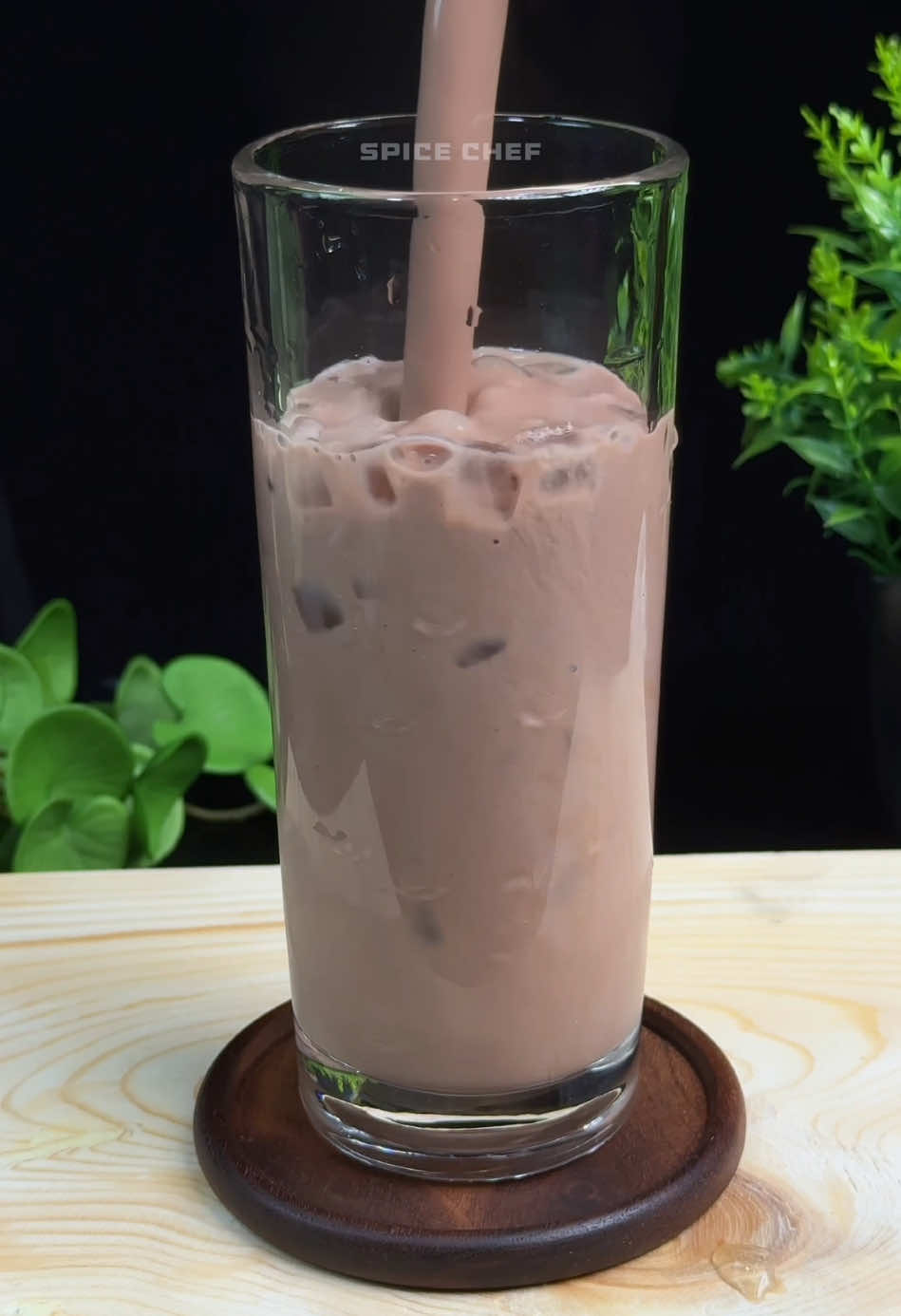 Cold Chocolate Drink #asmr #cooking #fyp #trending 