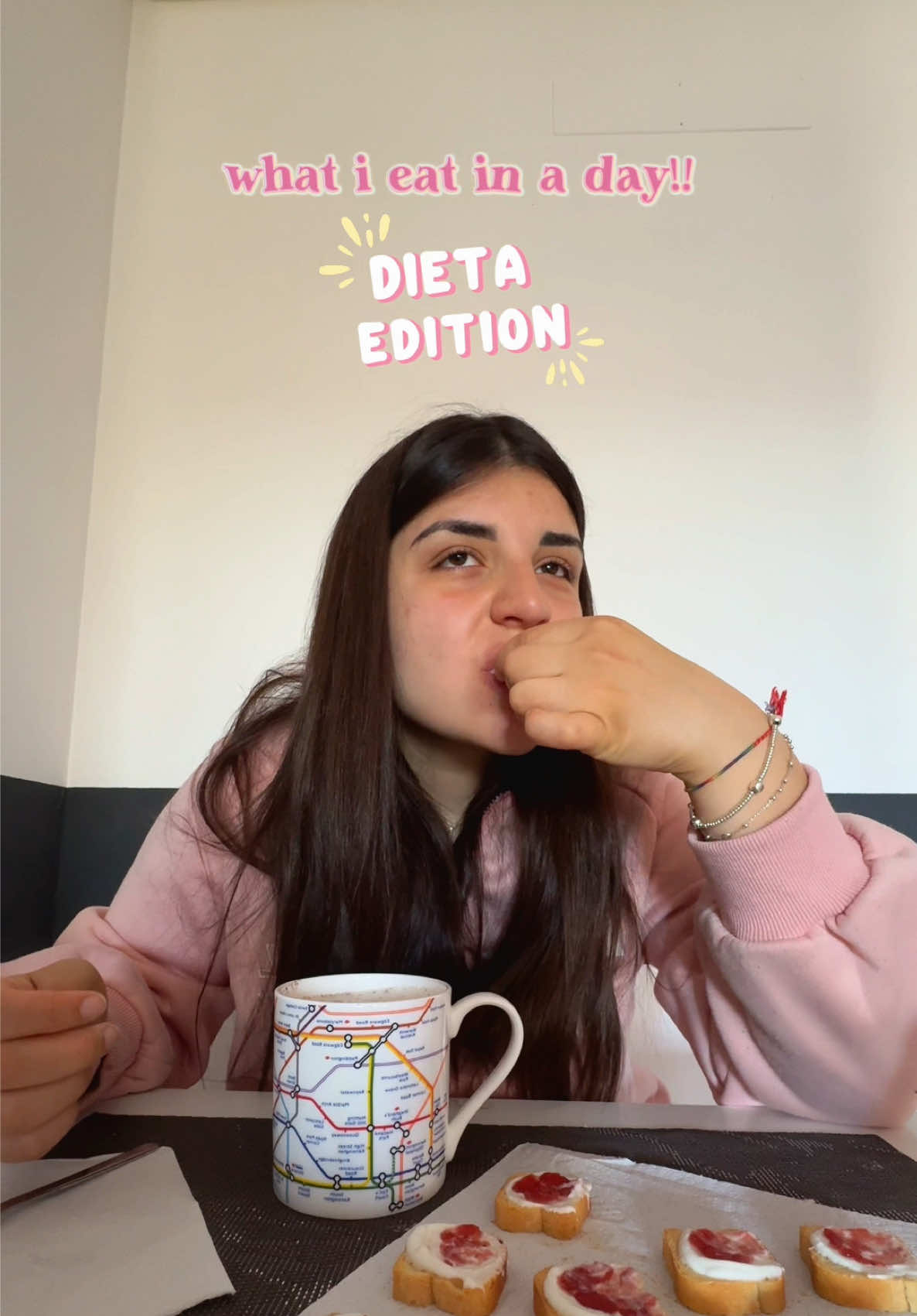 CHE CARINE LE MINI FETTE🥹#neiperte #perte #dimagrimento #dieta #cosamangioinungiorno #whatieatinaday #cappuccino #avventureconaur #lamiagiornata 