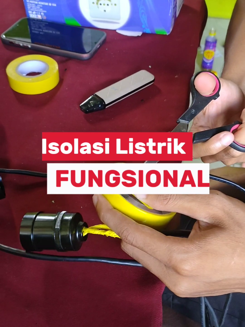 Isolasi kabel listrik warna #isolasiwarna #isolasilistrik #isolasipvc #CuanTanpaBatas 