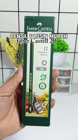 pensil faber Castell 2B satu pack murah #pensilanak #fabercastell #pensil #pensilfabercastell #pensil #alattulis #perlengkapansekolah 