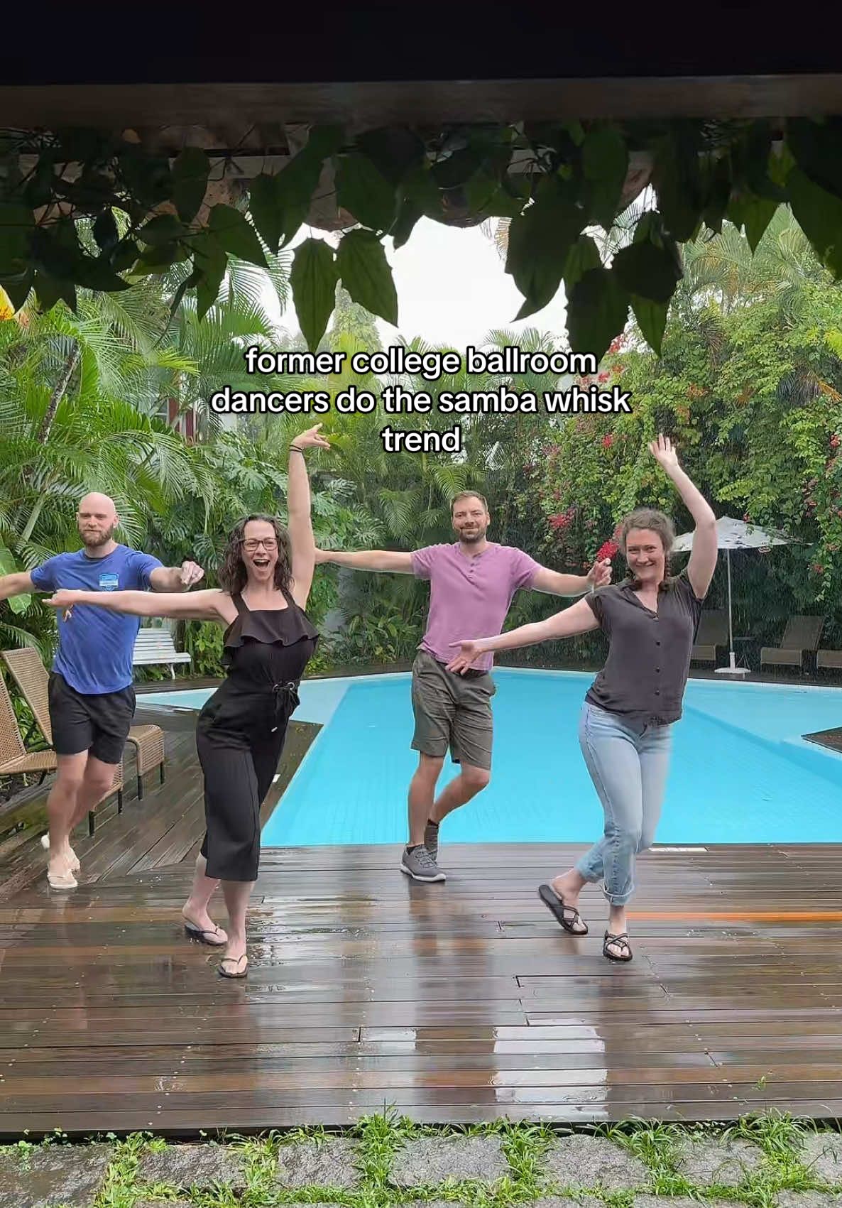 last day of brazil vacay definitely called for this 💃🏻 🎥: @LisaMarie  #assumptions #assumptionschallenge #samba #sambawhisk #whisk #dancechallenge @Zac