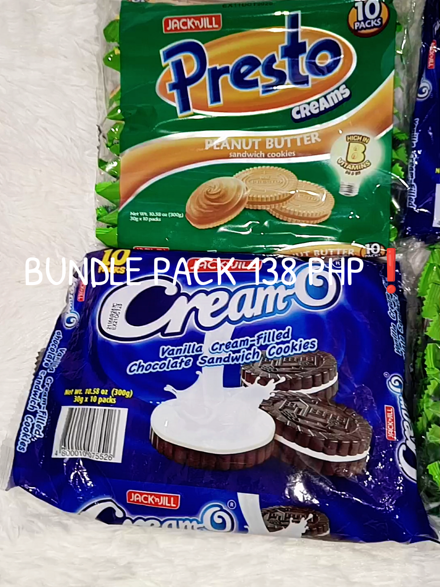 Presto and Cream-o cookies. #bundlepack #biscuits #cookies #creamocookies 