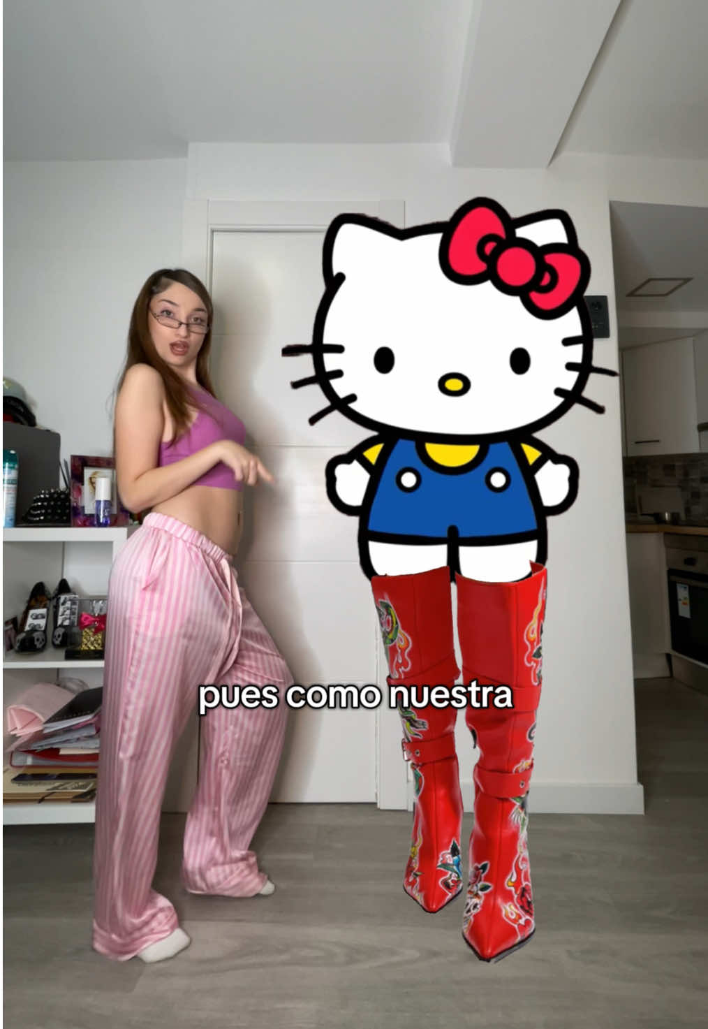Hello kitty y yo o los gemeliers💅🏻