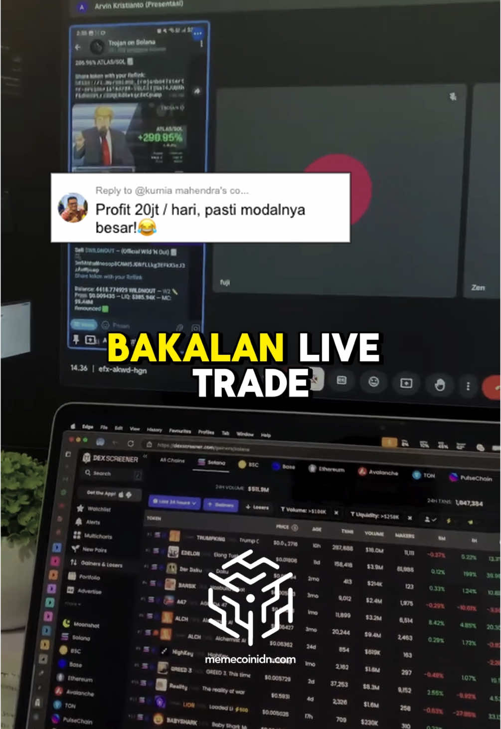 Live Trade! Jangan lupa klaim promo lifetimenya sebelum habis! 