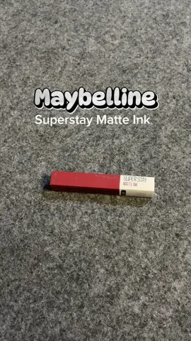 Maybelline Superstay Matte Ink LipCream ✨ #maybelline #lipcream #matte 