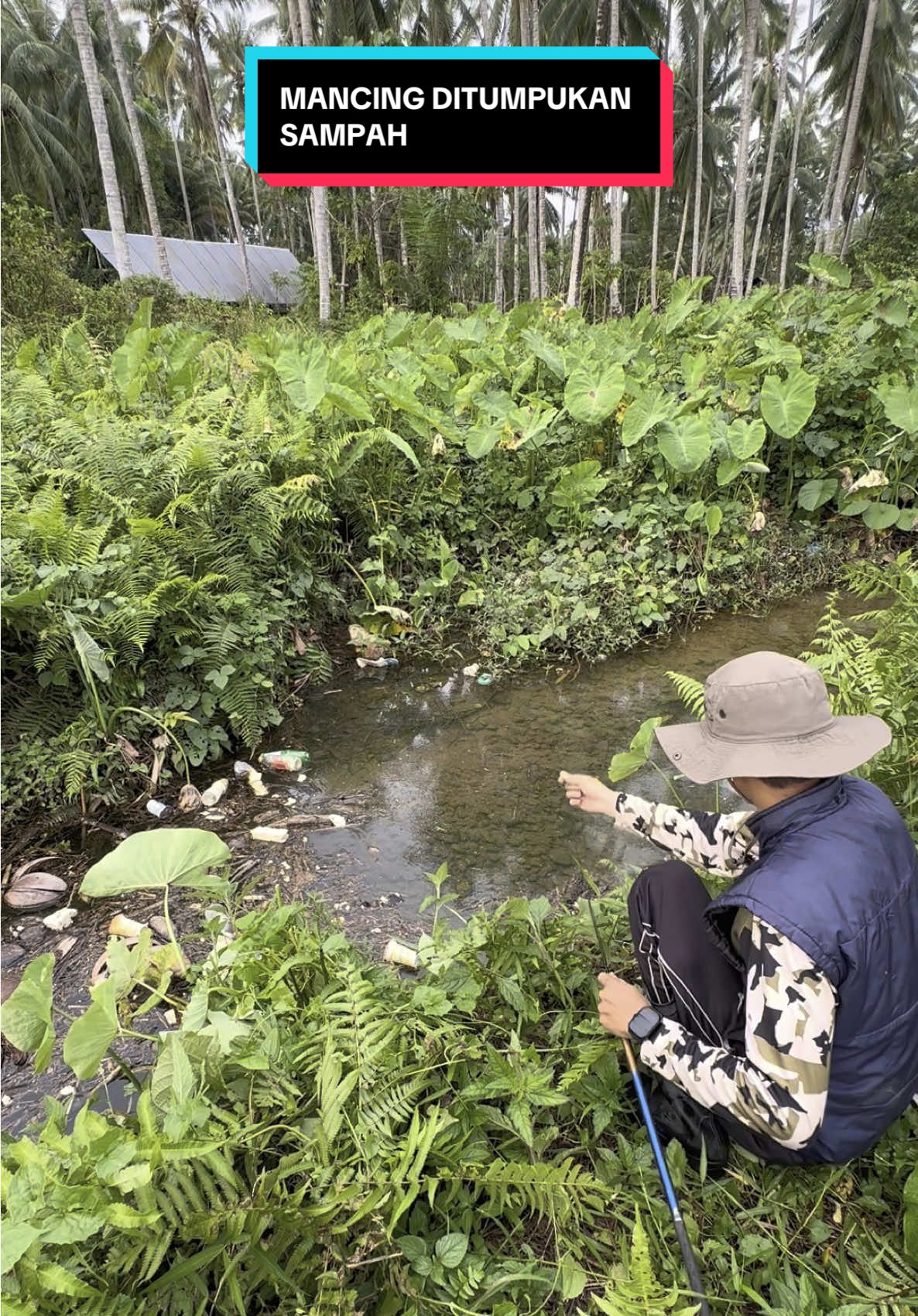 Membalas @AL POCKY🥷 mancing di tumpukan sampah strike kakek nilem🤤🥰 #indo1team #mancingliar @Toko Pancing Moncer @Paradise Fishing Official 