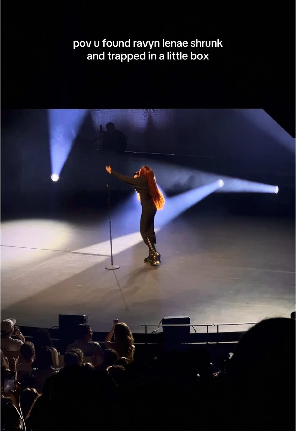 am i the only one who sees it pls lmk i am not shy of deleting xx restricted view but still slayed @ravyn lenae 