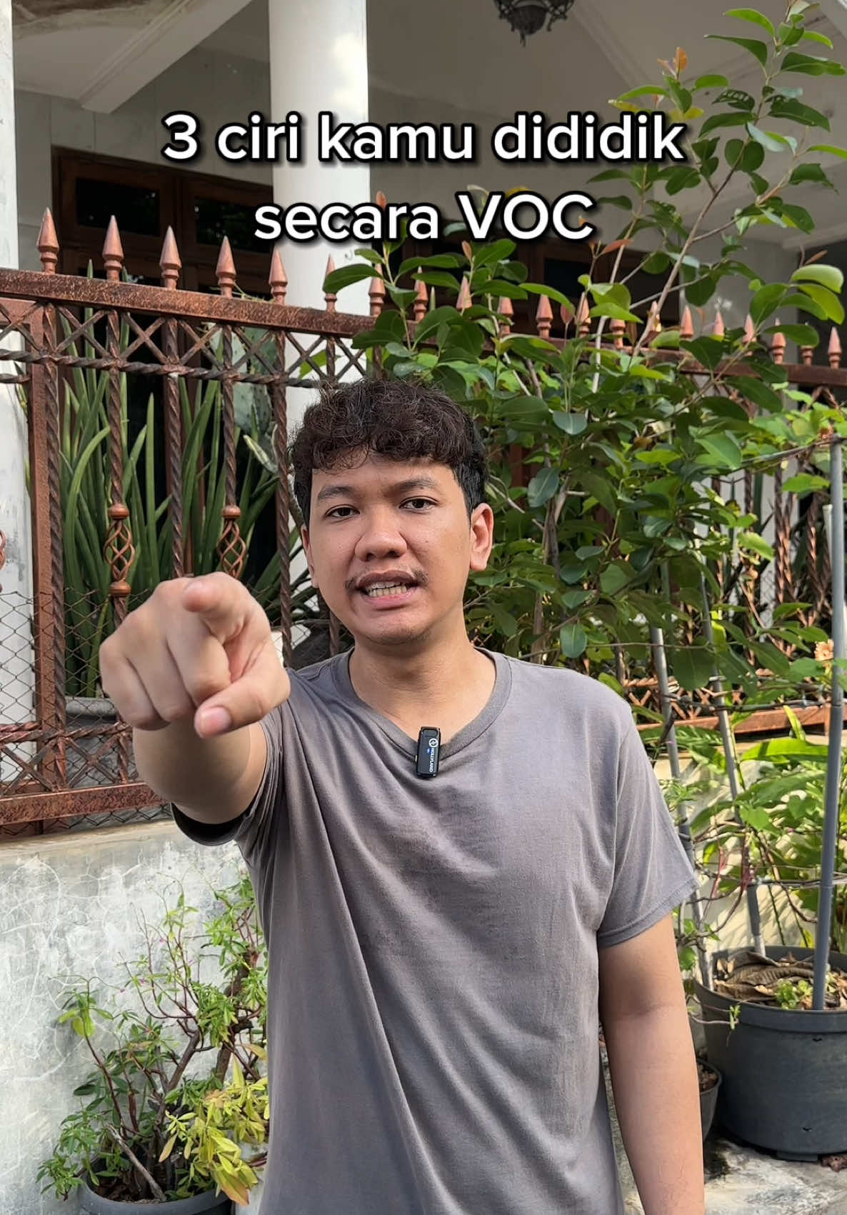 3 ciri kamu dididis kecara VOC #kemanusialan 