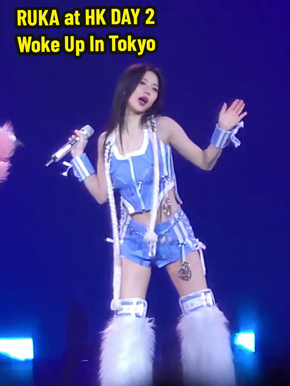 RUKA Woke Up In Tokyo at Babymonster Concert HONGKONG DAY 2 😍🔥 250525 Babymonster concert hong kong  _ ©️: ariahyde #RUKA #BABYMONSTER #루카 #베이비몬스터 #KAWAIRUKA #babymonsteryg #YG #베이비몬스터루카 