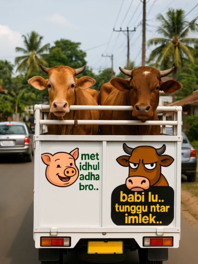 met idhul adha bro, babi lu tunggu ntar imlek. #panggangan #pangganganportable