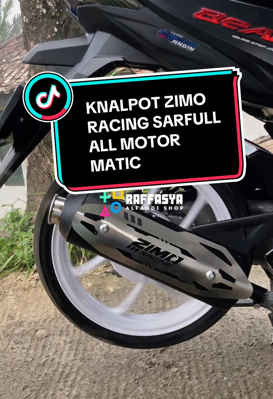 Rekomendasi Knalpot Standar Racing Dari Zimo Racing Knalpot Spek Adem Empuk Saringan Full Ready Untuk All Motor Matic ! #knalpot #knalpotracing #knalpotzimoracing #knalpotadem #tiktokshop 