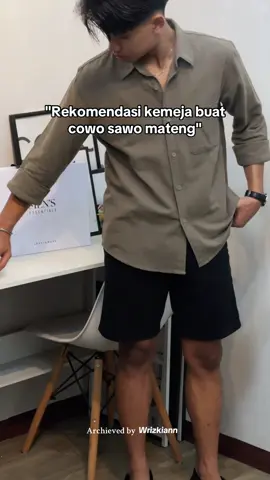 #KemejaLinen #KemejaCowok #OutfitInspo #OutfitIdeas #foryou 