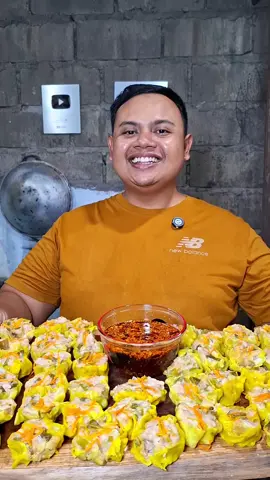 DIMSUM AYAM SUPER LEMBUT 🤩🔥 #dimsum #gorengan #dagangan #masakansimple #resep #dimsummentai #chilioil #fyppppppppppppppppppppppp 