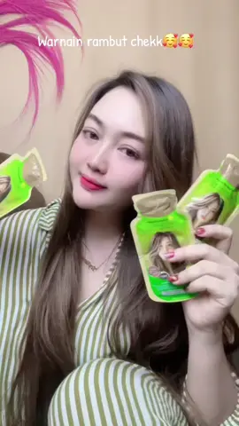 Pewarna rambut sat set 15 menit jadi❤️‍🔥#pewarnarambut #chormafusion 