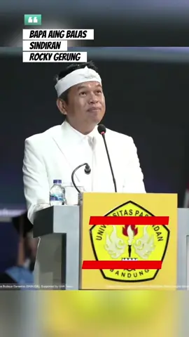 Bapa aing membalas kritikan pedas pengamat politik, Rocky Gerung. Dalam kritikan itu, Rocky Gerung sempat menyinggung visi dangkal. #dedimulyadi  #bapaaing  #fypシ゚  #fyviral  #fyppppppppppppppppppppppp 