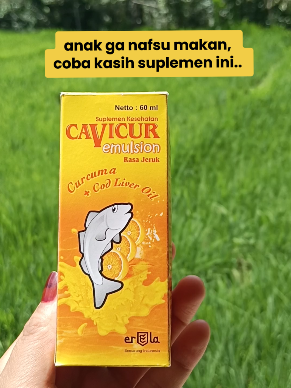#cavicuremulsion#vitaminanak#promoguncang66 