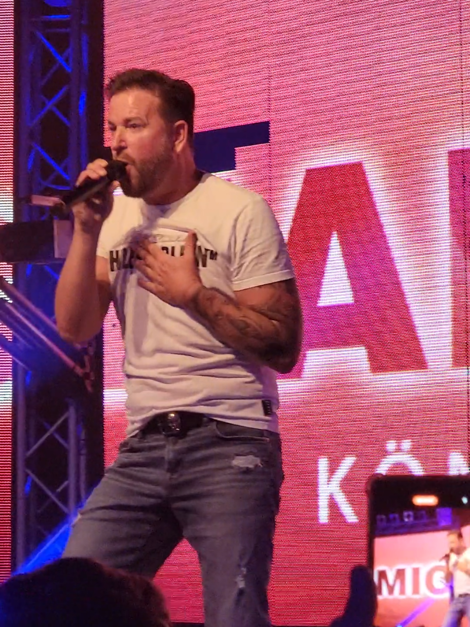 OMG! 😲 #michaelwendler #comeback #bühne #konzert #2025 #fürdich #viral #prater #bochum #schlager 