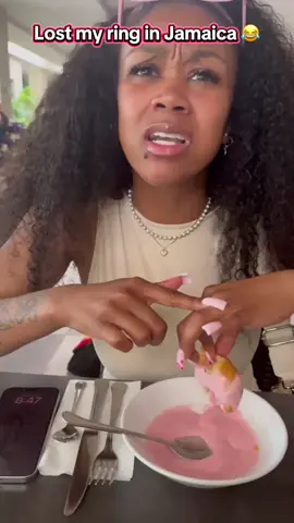 I can’t believe I lost my ring 🤣 #jamaica 