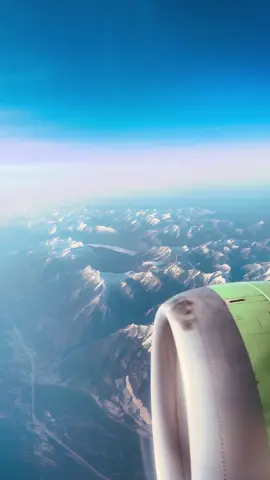 Views like this make flying feel magical—mountains, clouds, and endless sky ✈️⛰️ Calgary to Vancouver with a front-row seat to nature. #abovethemountains #calgarytovancouver #skyviews #cloudnine #westcoastwonders #mountainmagic #flightviews #viewfromabove #naturelovers #wandermore 
