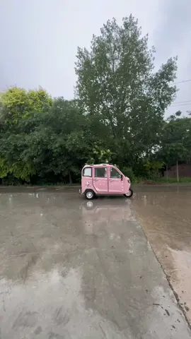 Another rainy day, another chance to get closer to the rain with my tiny tricycle. Asmr outdoors. #tricycle #asmr #cartok #limousine #glamping #relax #cozyspace #fyp #minicar #campinglife #electriccar #camp #outdoor #tvshows #thelastofus 