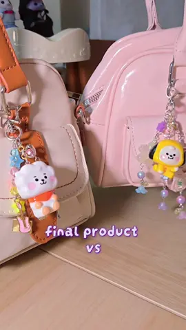I turned baby bt21 figurines into bag charms! It was fun making up a design based on our favourite concepts - I was changing my mind throughout the process and improvising 😆 #jin #jimin #bts #btsarmy #지민 #진 #beads #bagcharm #bt21 #beadedjewelry #chimmy #rj #handmade 