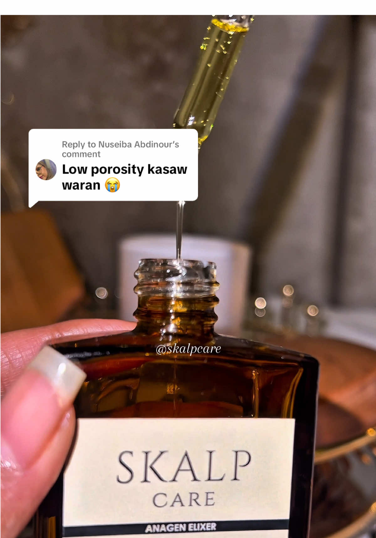 Replying to @Nuseiba Abdinour  #skalpcare #haircare #hairoiling #haircareroutine #viral #fyp #hairlosssolutions #hairtutorials #lowporosityhair #somali #somalitiktok 