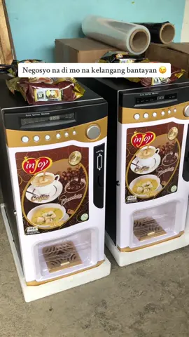 Negosyo ba ang hanap mo? Sigurado ang kita kahit di mo bantayan 👍 Try our Coffee vendo machine Cash on delivery nationwide, installment available thru tiktok paylate 😊🥰