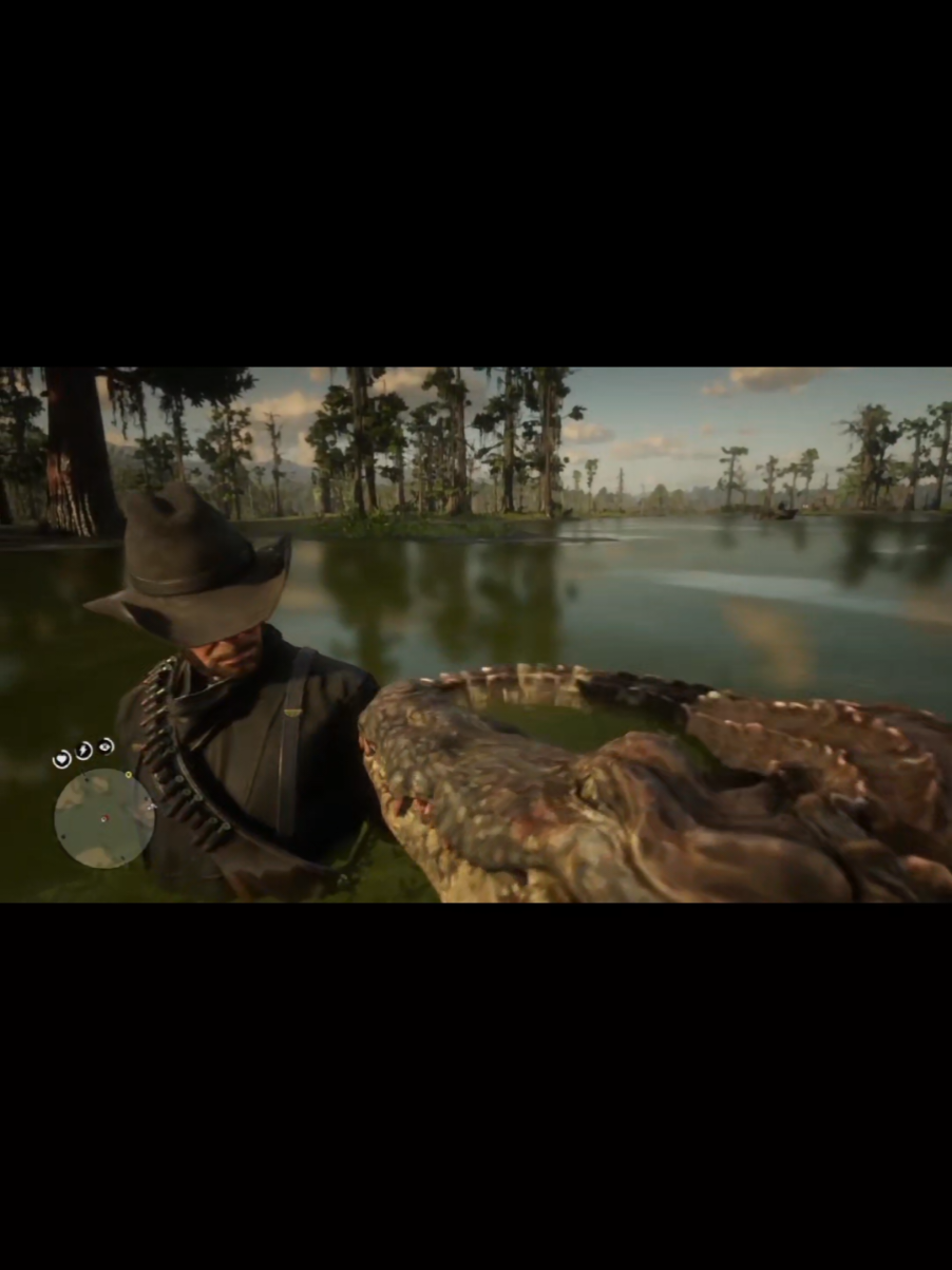 uhhh... #reddeadredemption2 #reddeadredemption #rdr #rdr2 #rdrglitch #gamer #rdr2meme #rdr2glitch #alligator 