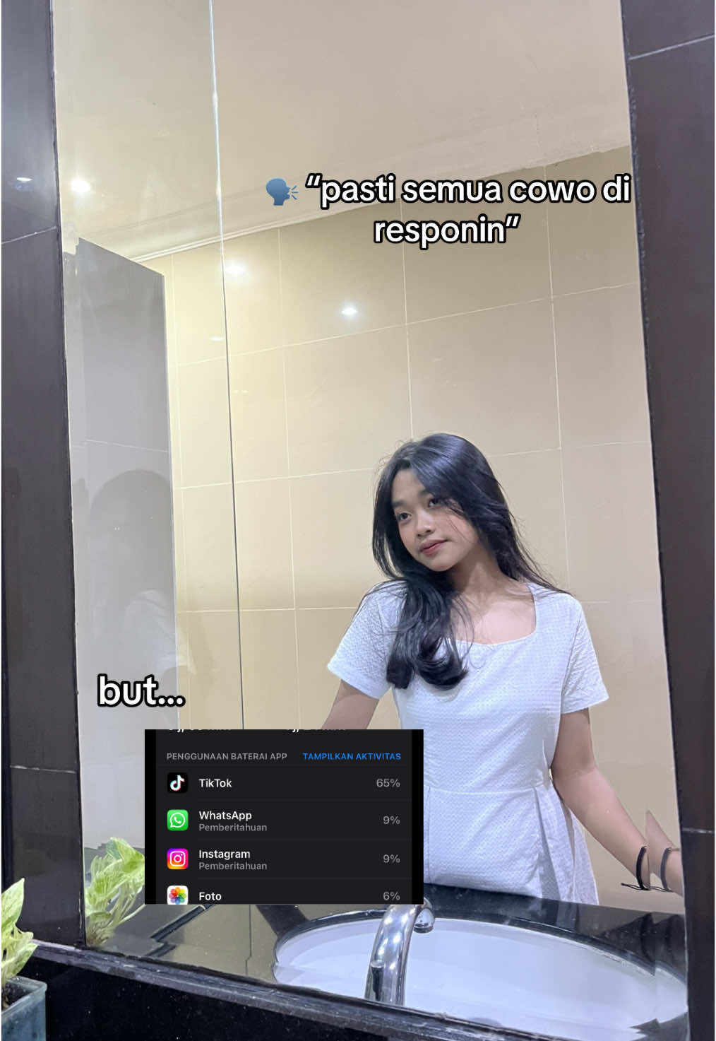 kalo di respon antara dia yang aku mau atau dia orang yang aku segani