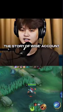 Real Story Behind Wise Account#MLBBXNARUTO #MLBB #MobileLegendsBangBang #Fyp #wais 