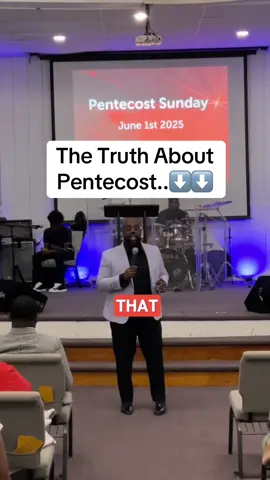 Pentecost is on June 1st according to the bible #fypage #church #pentecost #holyday #bible #truth #viralvideo #baltimore #sabbathchurch #june2025 #christiantiktok 