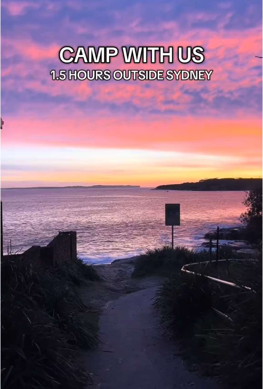 one of my favourite camping spots near Sydney so far🏕️ day trip, or overnight trip, the Royal national park has got it going on🏞️  Camp spot: Bonnie Vale Campground 📍  #campingnsw #campingvlog #dayinmylife #sydneyaustralia #camping #royalnationalpark #irishinoz #irishinsydney 