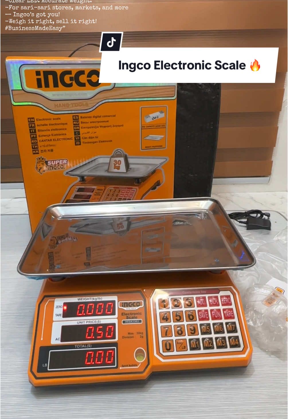 Perfect for business! Ano pa inaantay mo upgrade nyo na timbangan nyo ⚖️👌 #highlight #follower #affiliatemarketing #affiliate 