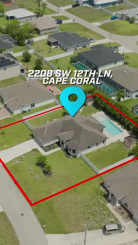 POV: You just found your dream home in Cape Coral 😍🏡💦 ✨ Beautiful house 🏊‍♂️ Private pool vibes 📍 Steps from Cape Coral Sports Complex Would you live here? 👀👇 #CapeCoral #FloridaHome #DreamHouse #HouseGoals #PoolVibes #RealEstateTikTok #ForSale #CapeCoralRealEstate