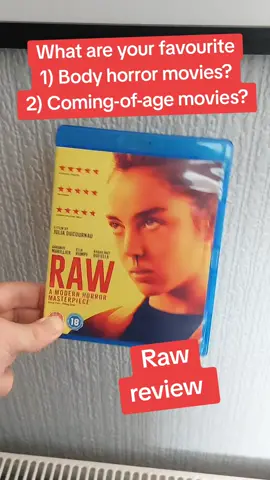 Raw film review. Julia Ducournau. Titane. Body horror movies. Coming-of-age movies. Horror movies. Tomreviewsfilms. Scouse film reviews.  Movie review. Scouse film guy.  Tom reviews films. Scouser. Liverpool. Films. Movies. Recommendations. Reviews. DVD. Blu ray. World cinema. #filmreview #films #movies  #scouser #scousetiktok #dvd #fyp #cultmovies #filmtok #filmtoker #indiefilms #movie #movietoker #scousersoftiktok #hollywood #cinephile #letterboxd #liverpool #filmreviews #moviereviews #rawmovie #titane #juliaducournau #bodyhorror #horrormovies 