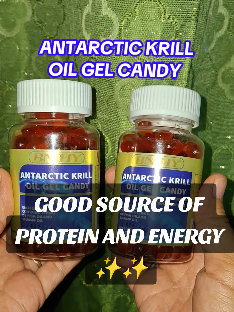 NAGMAMANHID BA ANG IYONG  KAMAY , TUHOD AT KATAWAN ? ITO ANG VITAMINS PARA SAYO !! ANTARCTIC KRILL OIL GEL CANDY ✨️✨️✨️ #vitaminsupplements #antarctickrilloil #fishoil #omega3 