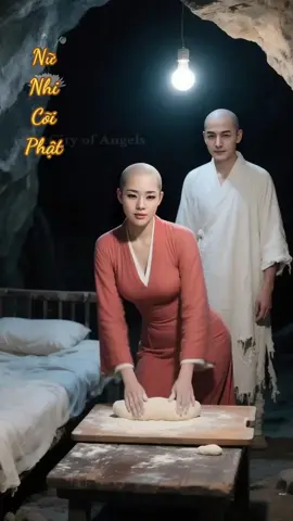 “Chốn thiền môn vốn tĩnh, nhưng sao mỗi bước người đến… lại khiến lòng em động?” #xuhuong #nunhicoiphat #khungtronducphat 