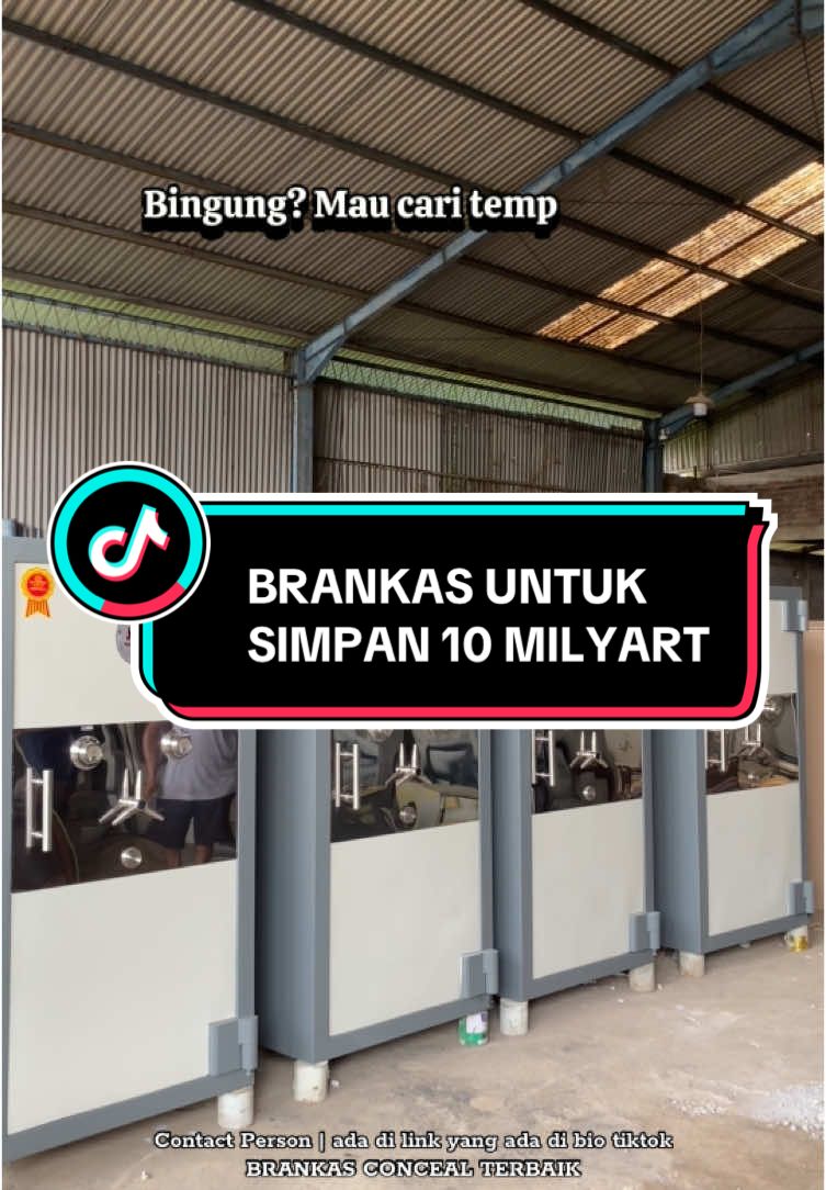 NEW CONCEAL, BRANKAS TERBAIK SAAT INI !!! Brankas yang sudah berlisensi tahan api dan tahan bongkar. Dibuat dengan material terbaik. Menyediakan ukuran mulai dari yang terkecil hingga terbesar. Untuk kualitas dijamin 100% produk NEW CONCEAL terbaik. Yang mau order langsung hubungi admin, link ada di bio !! #fyp #brankas #brangkas #brankasmurah #brankasberkualitas #brankasgresik #brankassurabaya #newconcealsafe #tahanapi #lemaribesi #tokobrankas #brankassertifikat #brankasuang #brankaskasir #brankasspbu #brankasmasjid #brankassenjata #brankashotel #tkimalaysia🇲🇾🇮🇩 #tkitaiwan #tki #tkw #tkwhongkong #tkwtaiwan_indonesia🇮🇩🇹🇼 #tkwhongkong🇮🇩🇭🇰