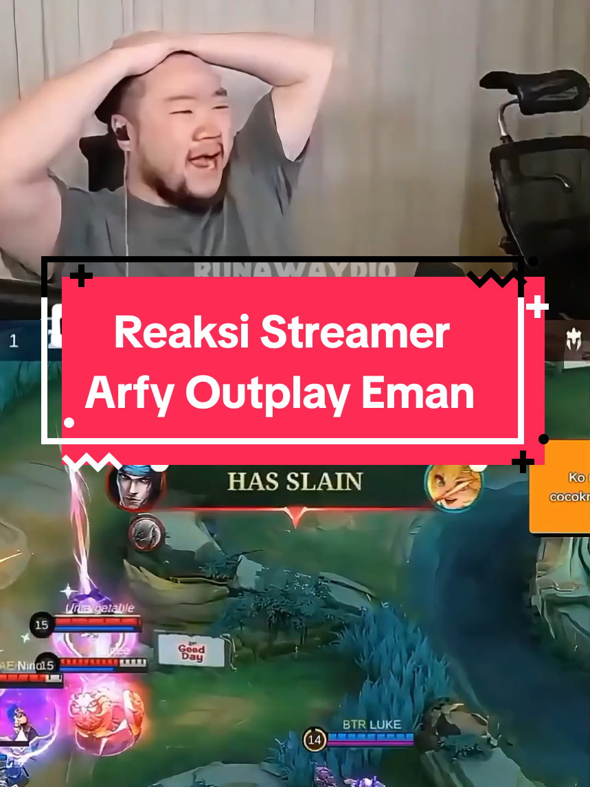 Reaksi Para Streamer Arfy Outplay Eman 🔥 #MLBBxNARUTO #MLBBJalanNinjaku #mobilelegends #mplid #alterego #alterchamp #set1awanade #kodelwyn #raditoverkill #vyn #celiboy #bangkumis #clover #fyp 