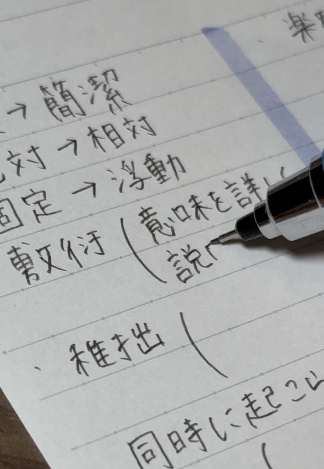 勉強する時は自分が理解できたらいいやってゆう独自の書き方してます📔 #字#筆記音#勉強#勉強垢#綺麗な字#かわいい字#シャーペン#asmr#漢字#ノート