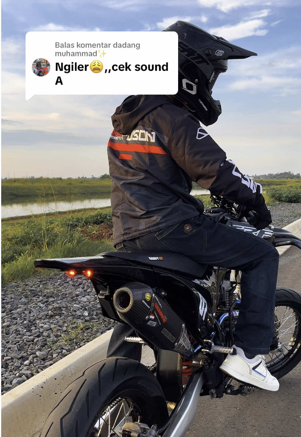 Membalas @dadang muhammad✨ ngebass gahar enakeun🔊🤩@SHADOW EXHAUST SYSTEM ORIGINAL #masyuz_ #shadowexhaustsystem #crfganteng #ceksound 