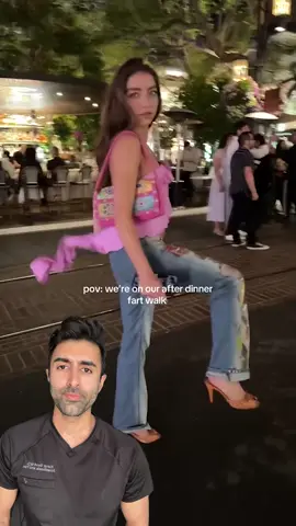 Have you tried a “fart walk” after a meal? 🚶‍♀️ A quick 10 to 15 minute stroll keeps gas moving, tames bloating, and even lowers post-meal blood sugar. 🫡 #medical #health #healthtips #shortwalk #walking VC: @itsjakeflemm