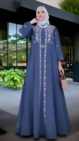 Vallina Rabbania Dress Wanita lagi harga diskon hari ini #gamis #dress #bajuwanita #fyp 