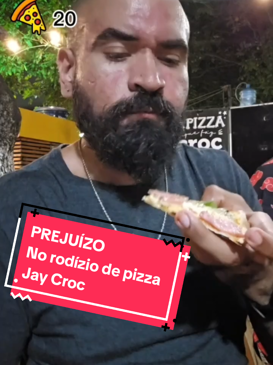 Dando PREJUÍZO no rodízio de pizza Jay Croc Maraponga #food #review #foodchallenge #pizza #comida